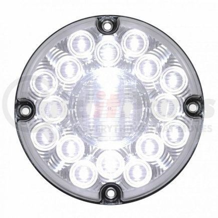 United Pacific 38395B Back-Up Light - 7" Round , 20 white LEDs