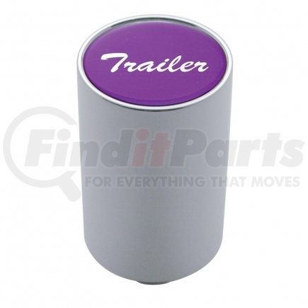 United Pacific 23733 "Trailer" 3" Air Valve Knob - Purple Glossy Sticker