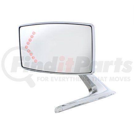 United Pacific F676802 Exterior Mirror with LED Turn Signal For 1967-68 Ford Mustang