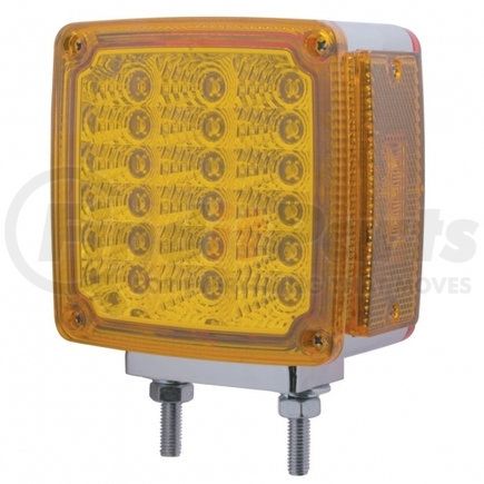 United Pacific 39377 39 LED Reflector Double Face Turn Signal Light (Driver) - Amber & Red LED/Amber & Red Lens