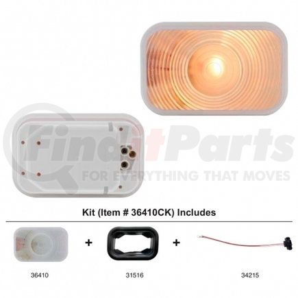 United Pacific 36410CK Rectangular Back- Up Light Kit