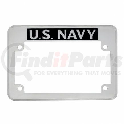 United Pacific 50085 "U.S. Navy" Motorcycle License Plate Frame