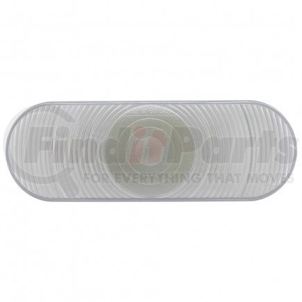 United Pacific 31251 6" Oval Back- Up Light - Clear Lens