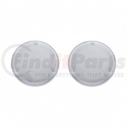 United Pacific 40913 Chrome 6.75" Round Speaker Cover For Various Freightliner & Kenworth Models