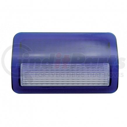 United Pacific 37069 2006+ Peterbilt Passenger Door Light Lens - Blue
