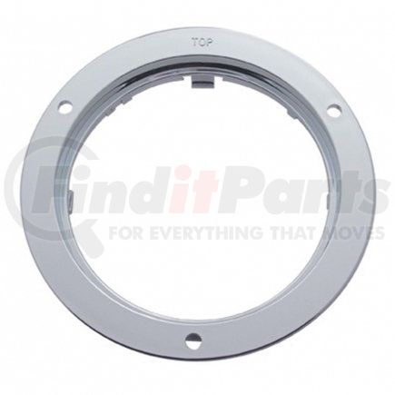 United Pacific 10500 4" Chrome Mounting Bezel