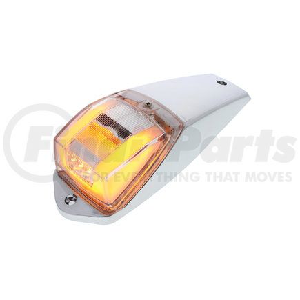 United Pacific 36678 24 LED "GLO" Square Cab Light Kit - Amber LED/Clear Lens