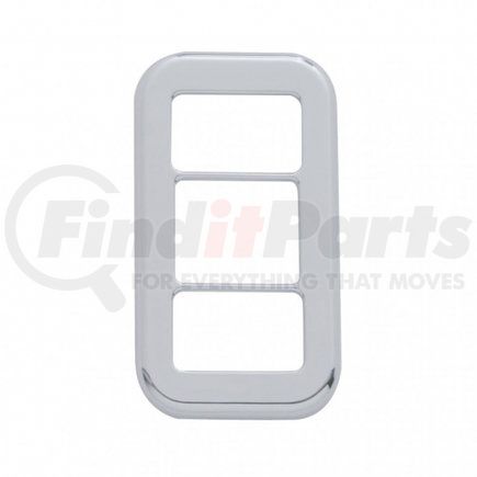 United Pacific 42038 Rocker Switch Cover w/ 3 Openings For Freightliner (3 Pack)