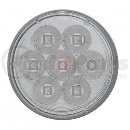 United Pacific 39974 7 LED 4" Reflector Turn Signal Light - Amber LED/Clear Lens