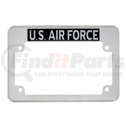 United Pacific 50082 "U.S. Air Force" Motorcycle License Plate Frame