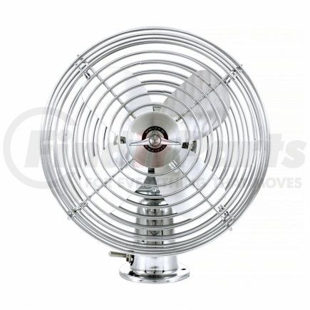 United Pacific 40848 Chrome 6" Heavy Duty Fan - 12V