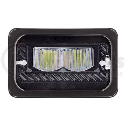 United Pacific 34134 4" X 6" Heated LED Headlight - Black