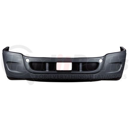 United Pacific 21947 Complete 3-Piece Front Bumper Set Without Fog Light Hole For 2008-2017 Freightliner Cascadia