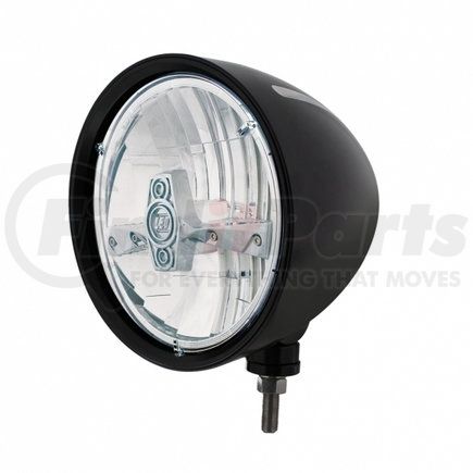 United Pacific 32677 Black "Billet" Style Groove Headlight 5 LED Bulb - Chrome
