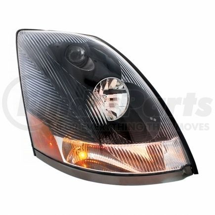 United Pacific 31313 Volvo Headlight (RH/Black)