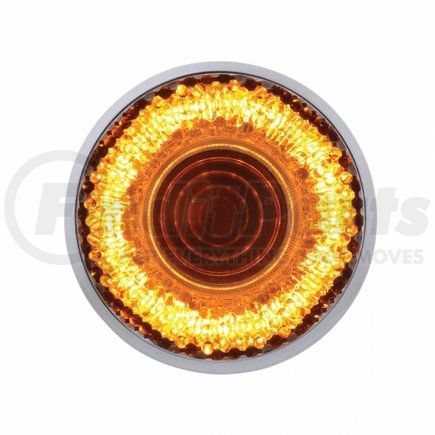 United Pacific 36526 9 LED 2" Mirage Clearance/Marker Light - Amber LED/Clear Lens