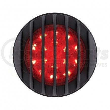 United Pacific 110409 17 LED 1937 Ford Car Style Tail Light With Black Grille Style Flush Mount