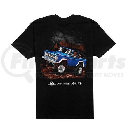 United Pacific 99129XL United Pacific Collaboration T-shirt with Maxlider - Bronco - Large
