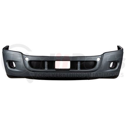 United Pacific 21948 Complete 3-Piece Front Bumper Set With Fog Light Hole For 2008-2017 Freightliner Cascadia