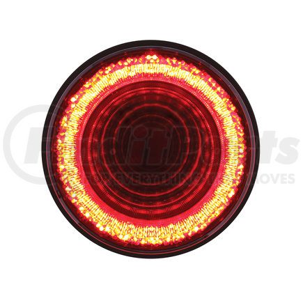 United Pacific 36652 24 LED 4" Mirage Stop, Turn & Tail Light - Red LED/Red Lens