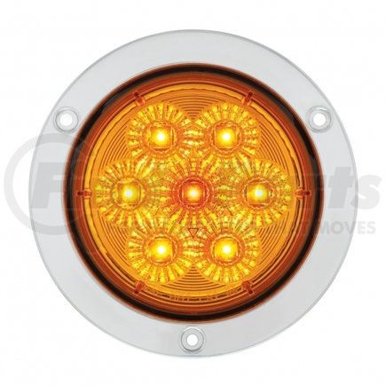 United Pacific 36915 7 LED 4" Deep Dish Turn Signal Light - Amber LED/Amber Lens