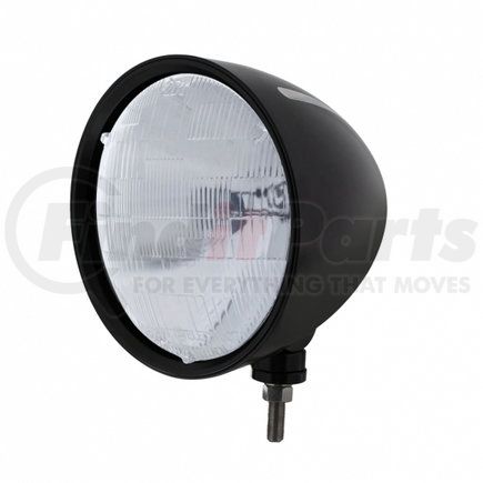 United Pacific 32671 Black "Billet" Style Groove Headlight H6014 Bulb