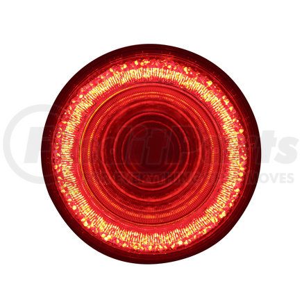 United Pacific 36654B 24 LED 4" Mirage Stop, Turn & Tail Light - Red LED/Clear Lens (Bulk)