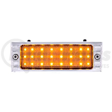 United Pacific CPL4753C-AS 24 LED Parking Light Assembly - Clear Lens with Amber LED For 1947-53 Chevy Truck