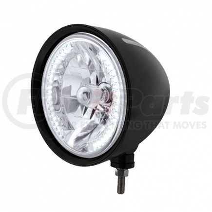 United Pacific 32668 Black "Billet" Style Groove Headlight H4 Bulb w/ 34 White LED