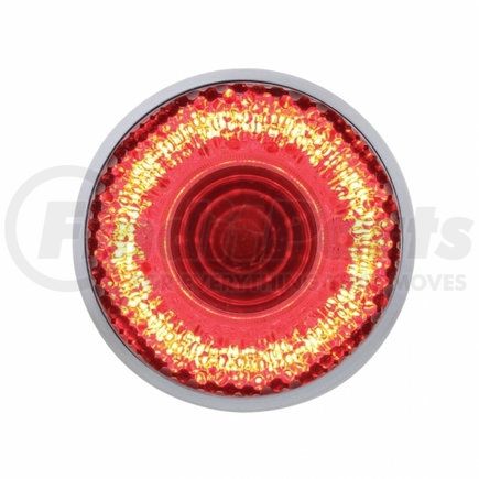 United Pacific 36527B 9 LED 2" Mirage Clearance/Marker Light - Red Led/Clear Lens