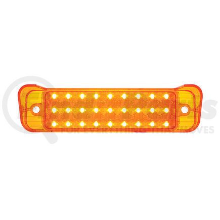 United Pacific CPL6701LED 27 LED Parking Light Lens - Amber For 1967 Chevy Impala