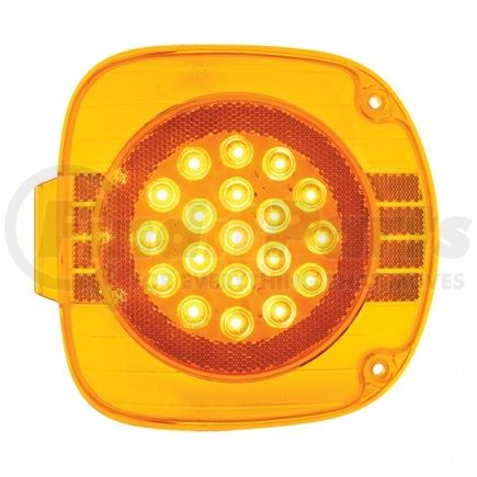 United Pacific 38928 22 LED Freightliner Turn Signal Light - Amber LED/Amber Lens