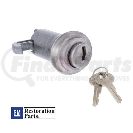 United Pacific 110888 Glove Box Lock Cylinder w/Keys For 1947-53 Chevy/GMC Truck