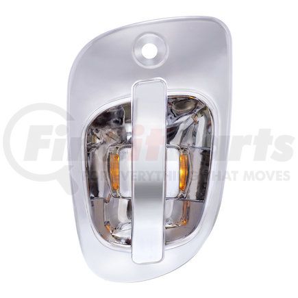 United Pacific 42489 6 Amber LED Chrome Door Handle Cover for Freightliner - Driver