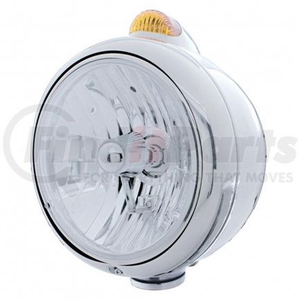 United Pacific 32396 Black Guide 682-C Headlight Crystal H4 and Dual Mode LED Signal
