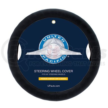 United Pacific 70139 20" Black Steering Wheel Cover