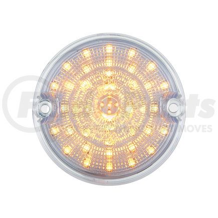 United Pacific CPL5557C 39 LED Parking Light - Amber LED and Clear Lens For 1955-57 Chevy Truck