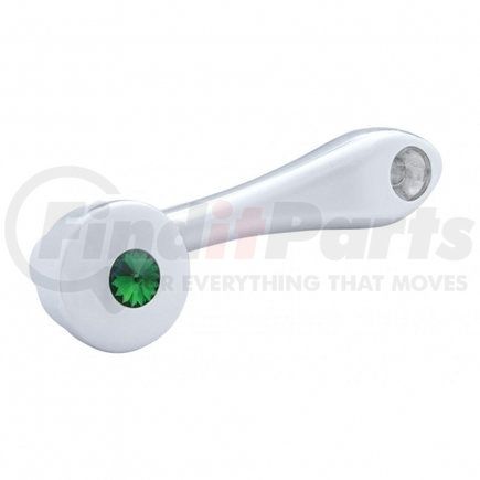 United Pacific 24018 Window Crank w/ Slot Adaptor - Green Diamond