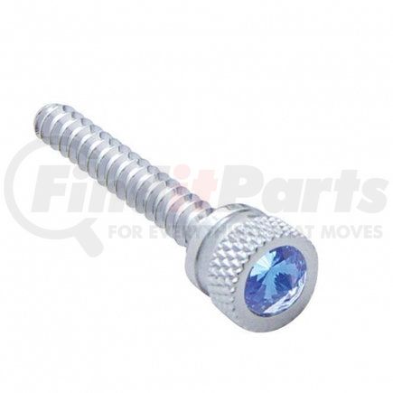 United Pacific 24052B Chrome Long Dash Screw for Freightliner w/ Blue Diamond (Bulk)