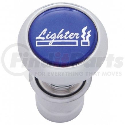 United Pacific 28487 Deluxe Cigarette Lighter - Blue Glossy Sticker