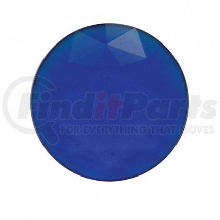 United Pacific 30806 1 3/8" Plastic Dome/Map Light Lens - Blue