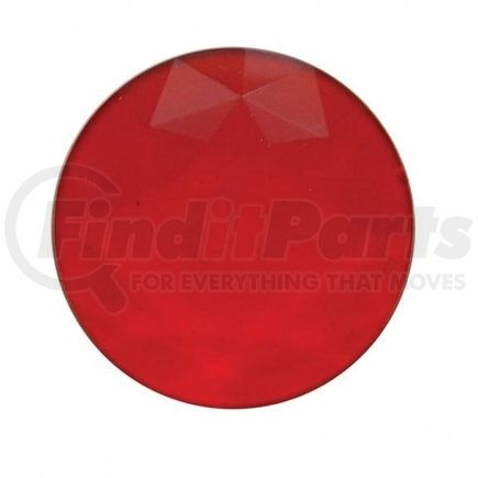 United Pacific 30809 1 3/8" Plastic Dome/Map Light Lens - Red