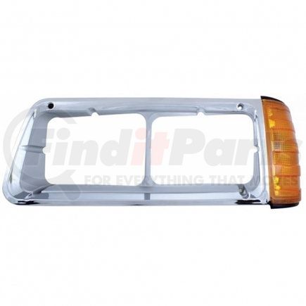United Pacific 32542 Headlight Bezel With Turn Signal For 1990-2007 Freightliner FLD - Driver
