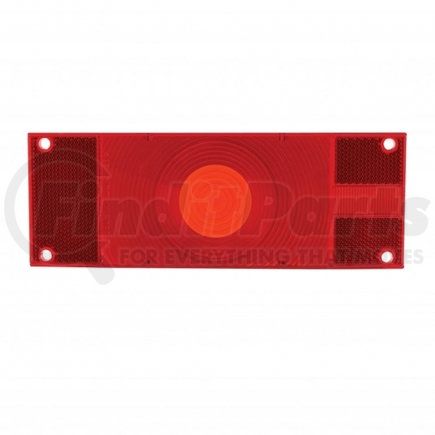United Pacific 33090 Submersible Combination Light Lens - Red