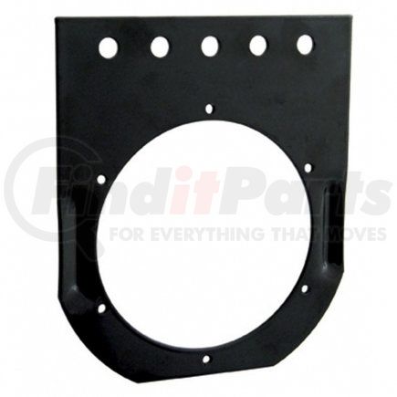 United Pacific 34003 4" Black Light Bracket - 1 Hole