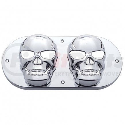 United Pacific 34009 Oval Skull Light Bezel