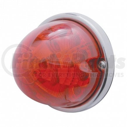 United Pacific 37921 17 LED Reflector Watermelon Flush Mount Kit - Red LED/Red Lens