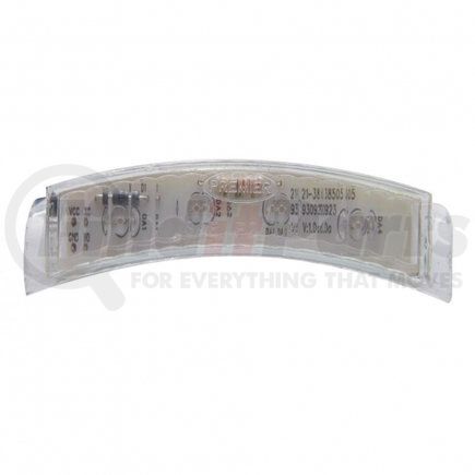 United Pacific 39750B 4 LED Dual Function Headlight Turn Signal Light - Amber LED/Clear Lens