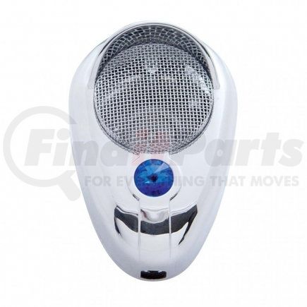 United Pacific 41204 Signature C.B. Microphone Cover - Blue Diamond