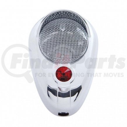 United Pacific 41208 Signature C.B. Microphone Cover - Red Diamond